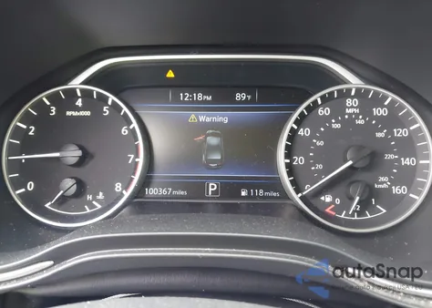 2016 Nissan Maxima 3.5 Sv z USA, uszkodzony, nr VIN 1N4AA6AP7GC394370